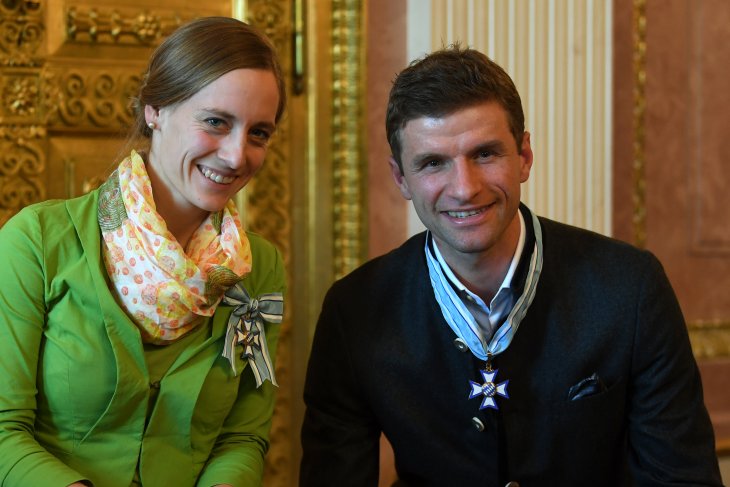 Thomas Mueller dapat penghargaan Order of Merit Bavaria