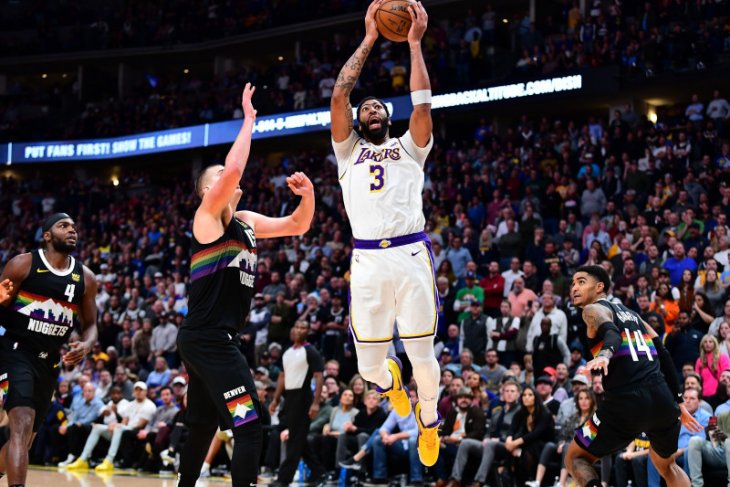 Basket, NBA - Davis dan James pimpin Lakers hantam Nuggets 105-96