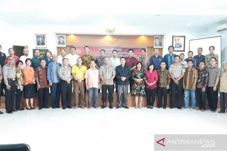 Polres Sibolga undang tokoh agama dan pemuda gereja untuk pengamanan Natal