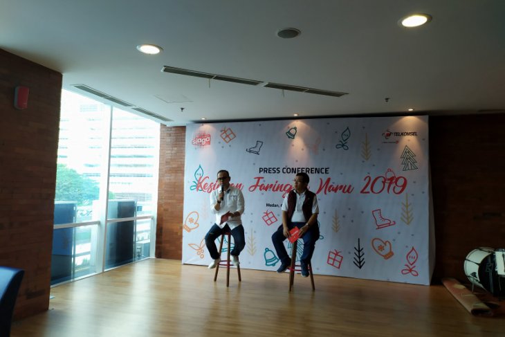 Telkomsel Sumatera prediksi penggunaan data tinggi di Natal