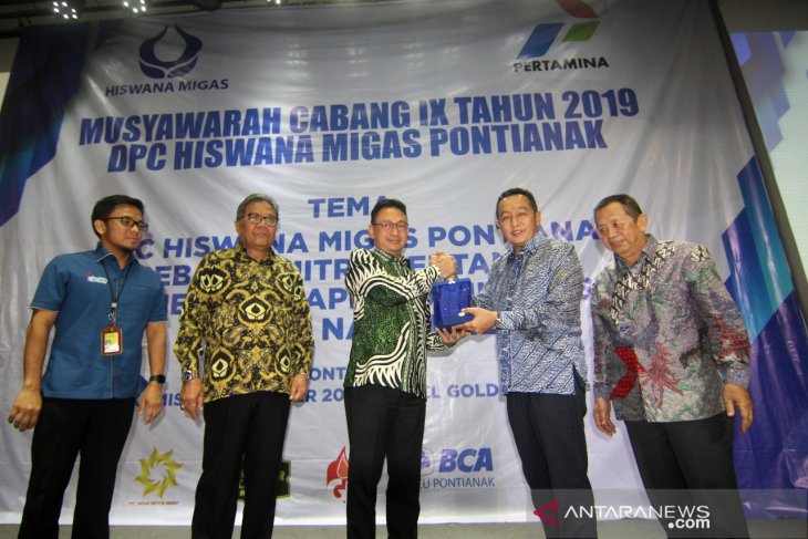 Penetapan Ketua dan Sekretaris DPC Hiswana Migas Kota Pontianak periode 2019-2023