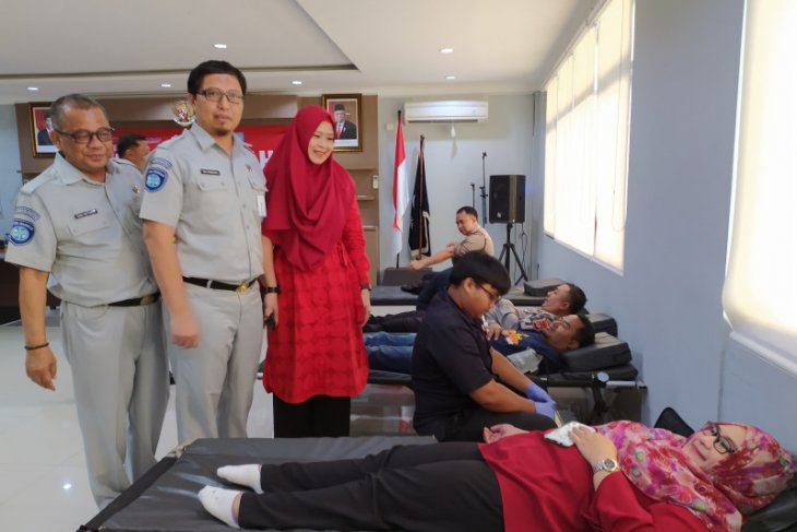 Sambut HUT ke-59, Jasa Raharja Banten adakan donor darah