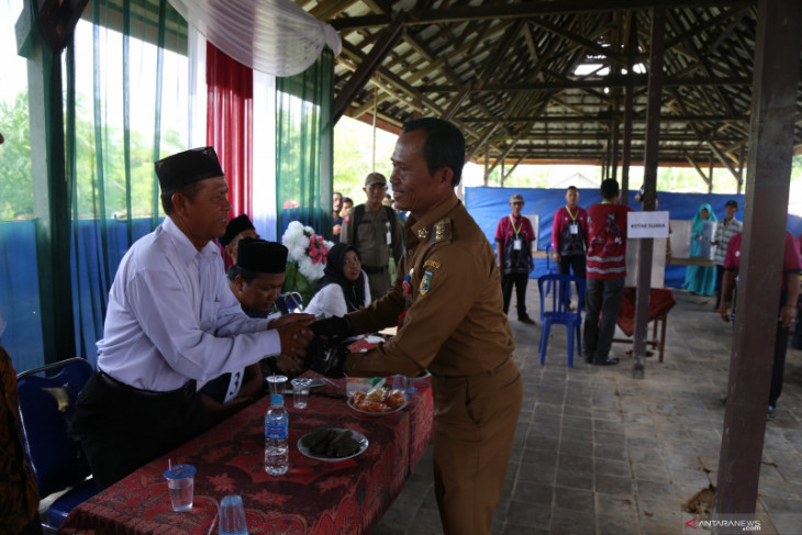 Bupati-Forkopimda monitoring Pilkades serentak 2019