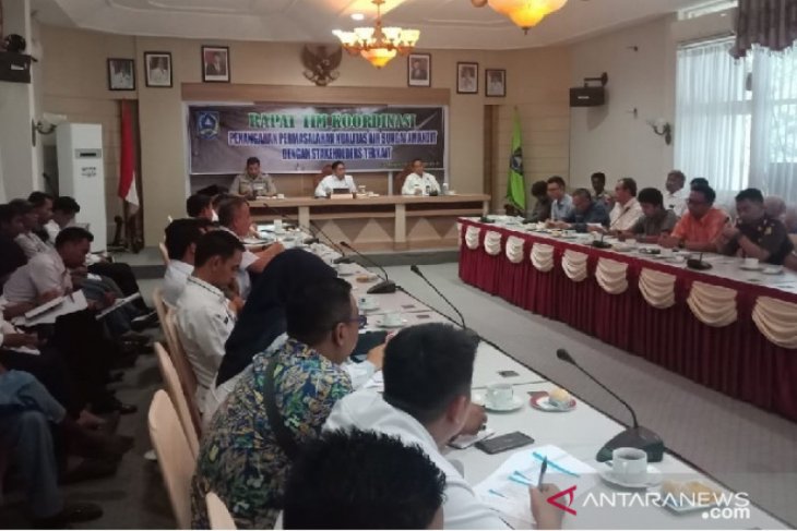 Wabup HSS pimpin rakor penanganan masalah kualitas air Sungai Amandit
