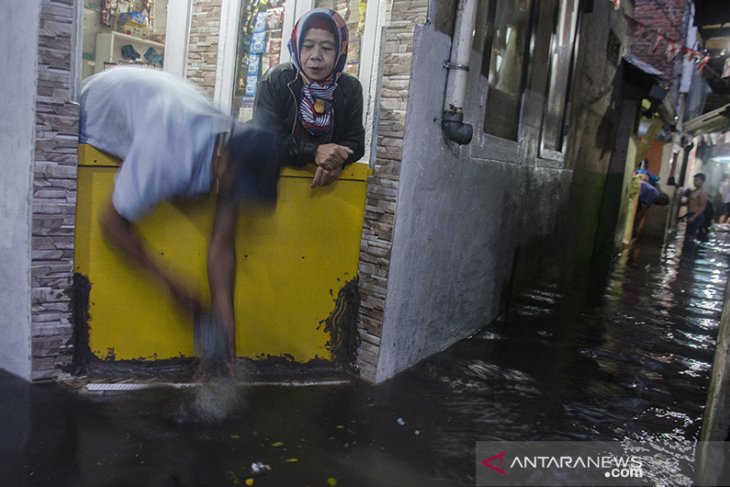Banjir kawasan Cibadak Bandung 
