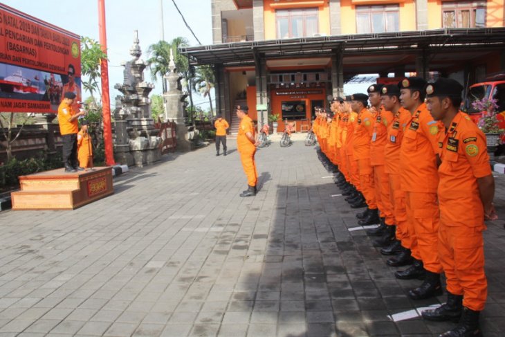Jelang Natal-Tahun Baru, Basarnas Bali siagakan ratusan personel-alat utama