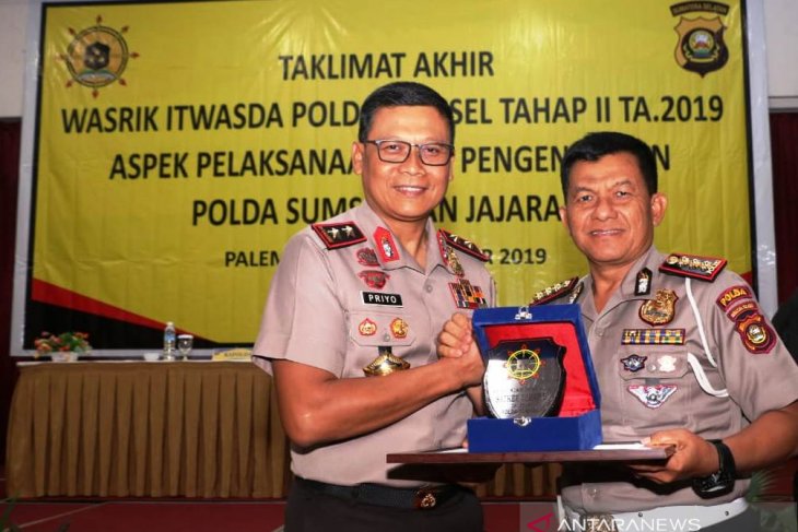 Kapolda Sumsel ingatkan jajarannya hindari penyimpangan anggaran DIPA