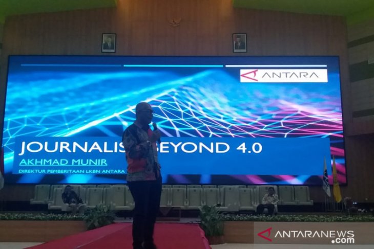 Direktur Pemberitaan LKBN ANTARA berikan edukasi jurnalisme warga kepada mahasiswa Unej (Video)