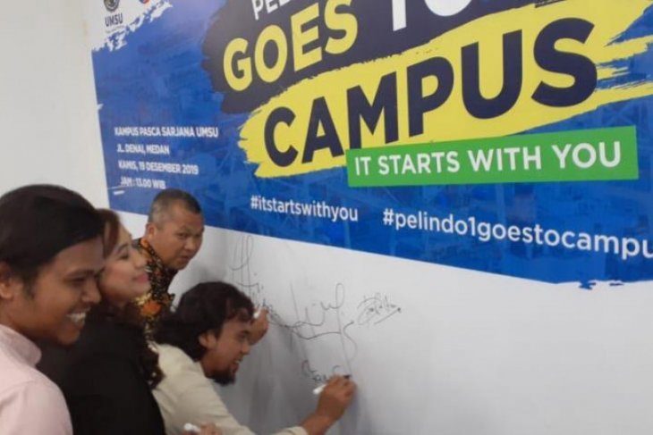 FISIP UMSU-Pelindo 1 deklarasikan pengurangan sampah plastik
