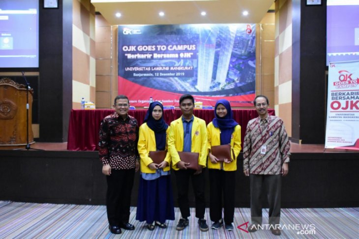 Mahasiswa ULM berkesempatan berkarir di OJK