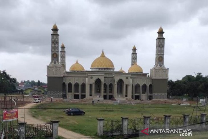 Masjid Agung Abdya Kombinasi Desain Arsitektur Aceh Dan Timur Tengah Antara News Aceh 