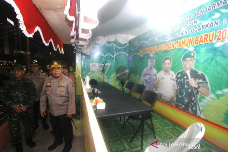 Kapolda Bersama Danrem Tinjau Pos Pengamanan Nataru