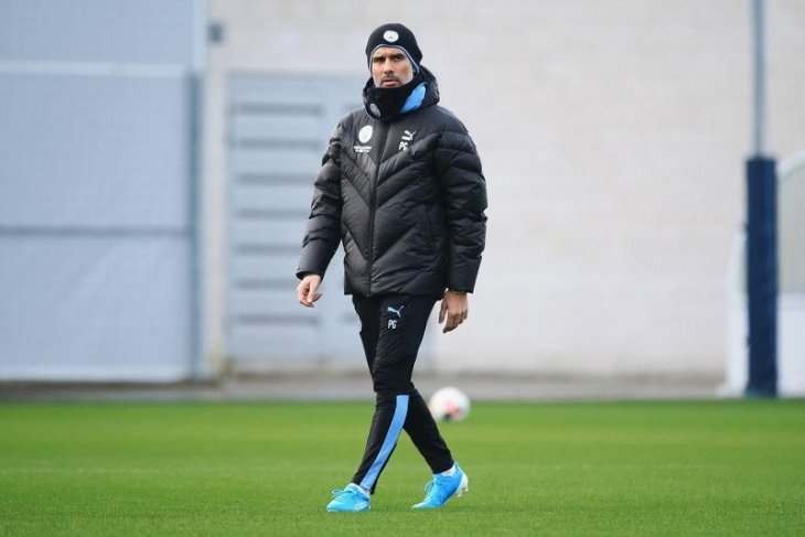 Guardiola dukung pemain Man City