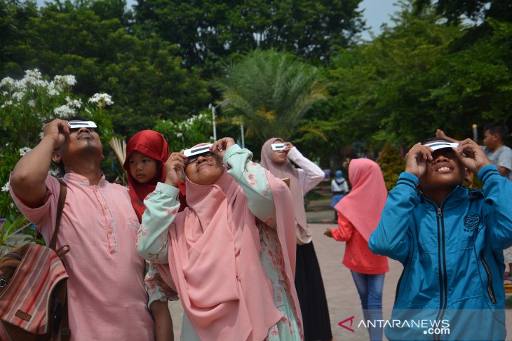 Gerhana matahari sebagian Jawa Timur 