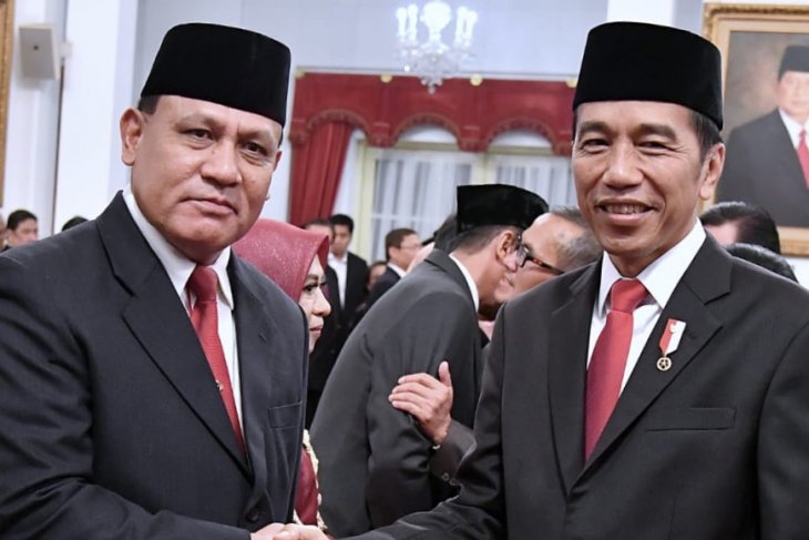Ketua KPK tegaskan tak lagi pegang jabatan apapun di Polri