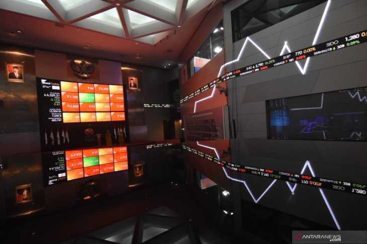 IHSG Senin dibuka melemah 19,08 poin