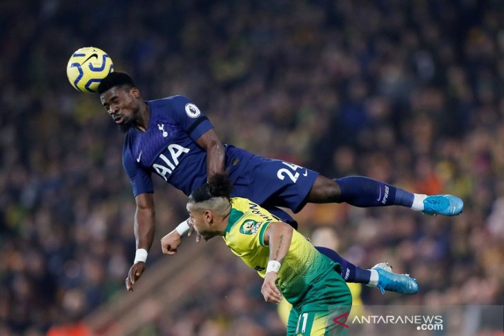 Tottenham kesusahan imbangi tim juru kunci Norwich