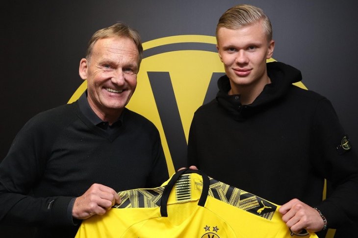 Ini dana yang harus digelontorkan Dortmund untuk memboyong Erling Haaland