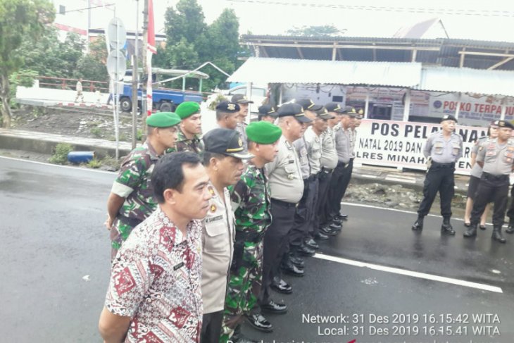 di Jayapura, 644 orang personil amankan malam pergantian tahun