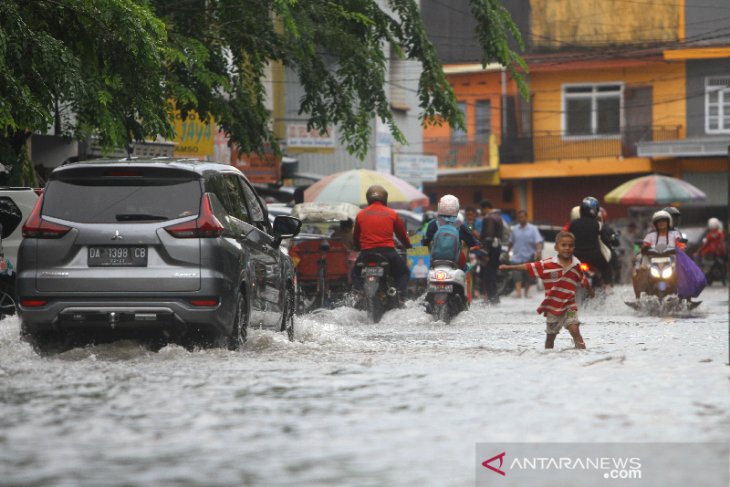 Banjir Akibat Buruknya Drainase Di Banjarmasin