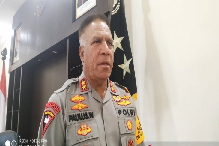 Kelompok kriminal bersenjata tembak anggota Brimob saat kurvey di Kenyam