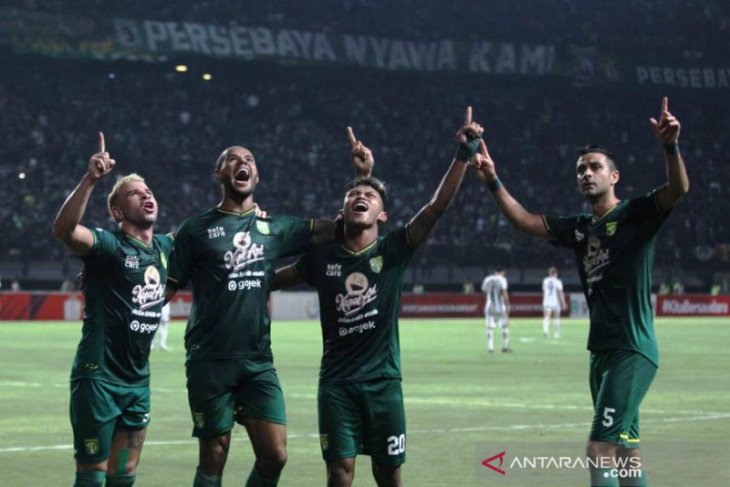 Empat pemain Persebaya pamitan lewat media sosial instagram pribadinya