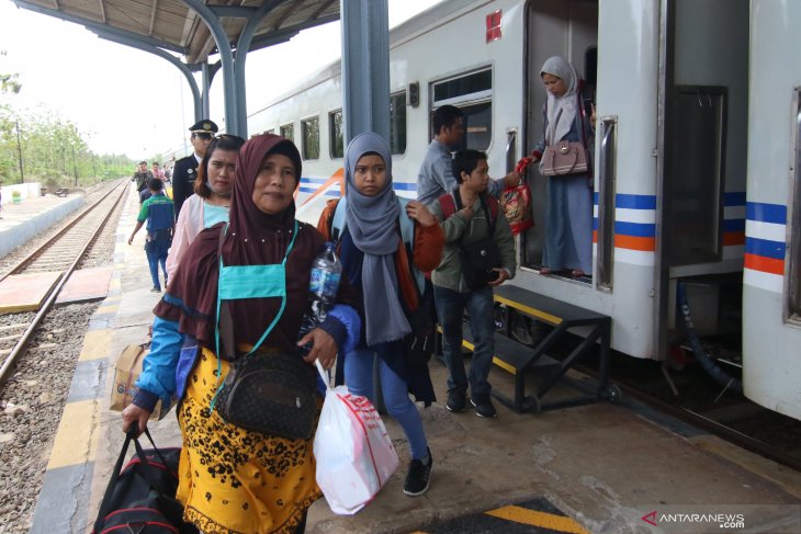 Arus balik KA dari Banyuwangi