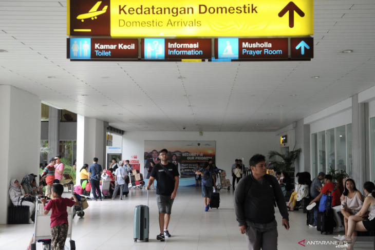 1,4 juta penumpang gunakan Bandara Ngurah Rai sepanjang Natal-Tahun Baru