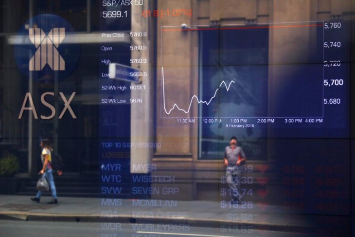Saham Aussie melemah dengan kerugian meluas