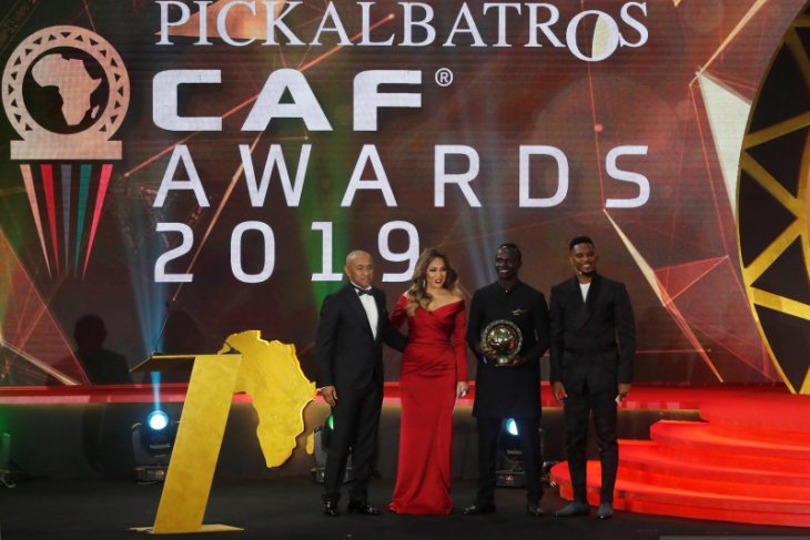 Sadio Mane meraih penghargaan Pemain Terbaik Afrika 2019