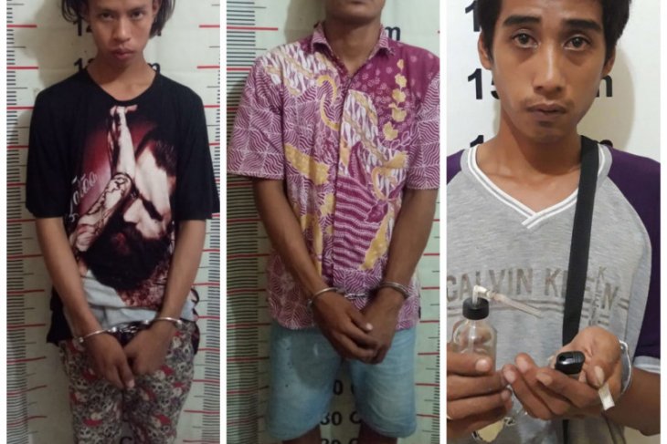 Polisi Langkat tangkap tiga pemilik sabu-sabu dari dua tempat terpisah
