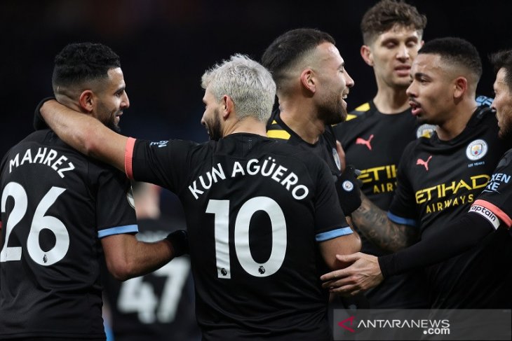 Liga Inggris, Man City lucuti Aston Villa demi naik ke posisi kedua