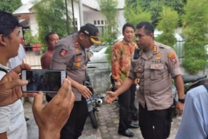 Kapolrestabes perkuat komunikasi dengan KPU Medan