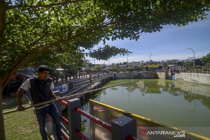 Penambahan kolam retensi di Bandung 