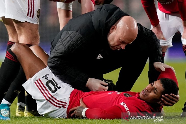 Marcus Rashford terancam menepi hingga enam pekan