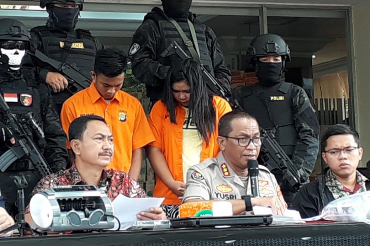 Polda Metro tangkap pasutri curi lebih 100 sepeda motor