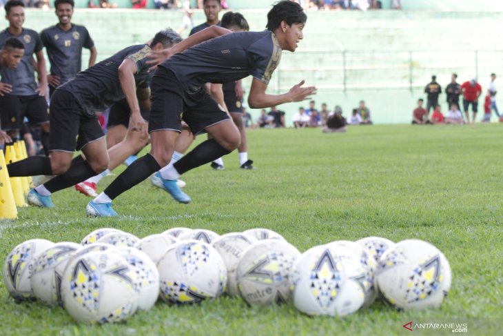 Latihan perdana Arema