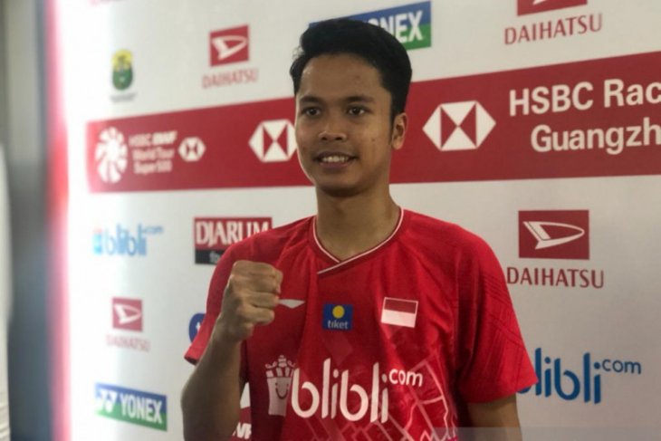 Ginting amankan tiket final tunggal putra Indonesia Masters 2020