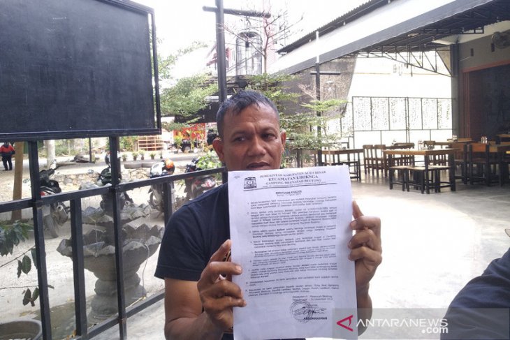 Warga Aceh Besar tolak diusir dari rumah sendiri