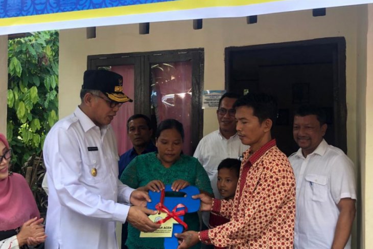 Pemerintah Aceh bangun 4.006 unit rumah layak huni 2019
