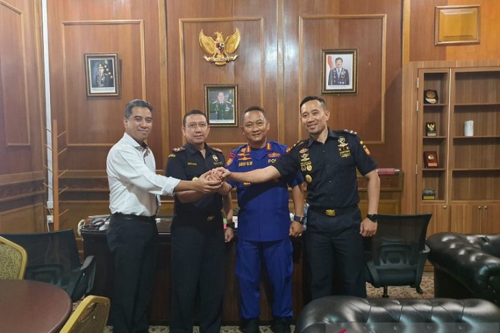 Polairud terima kunjungan Kanwil Bea Cukai Jambi