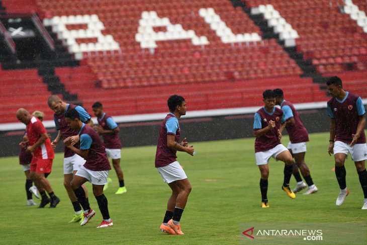 Latihan PSM Makassar jelang hadapi Lalenok Timor Leste