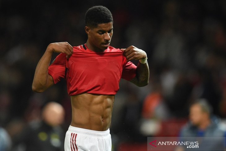 Penyerang Manchester United Marcus Rashford terima gelar doktor kehormatan