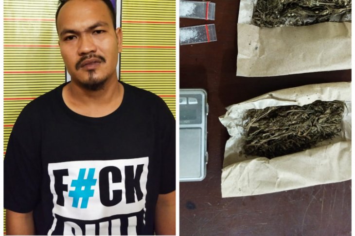 Polres Langkat tangkap warga Tanjung Pura pemilik sabu-sabu dan ganja
