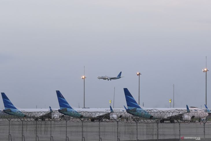 Jelang Imlek 2020, Garuda Indonesia belum ada lonjakan penumpang (video)