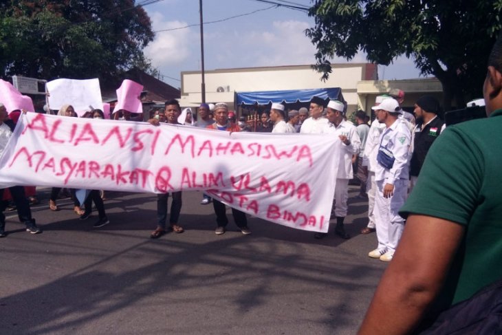 Ratusan warga Binjai minta Polisi berantas segala bentuk kemaksiatan