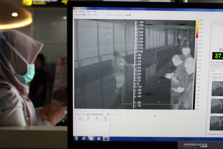 Pencegahan virus Corona di bandara Juanda