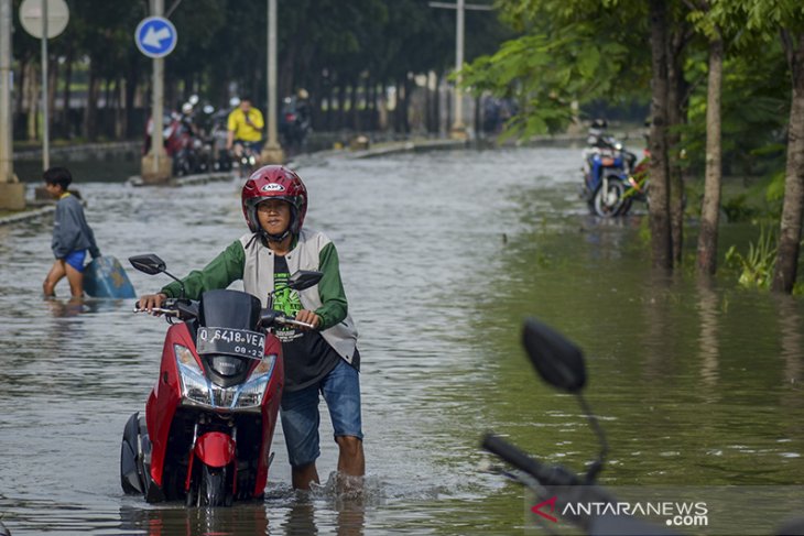 Genangan air di Bandung 