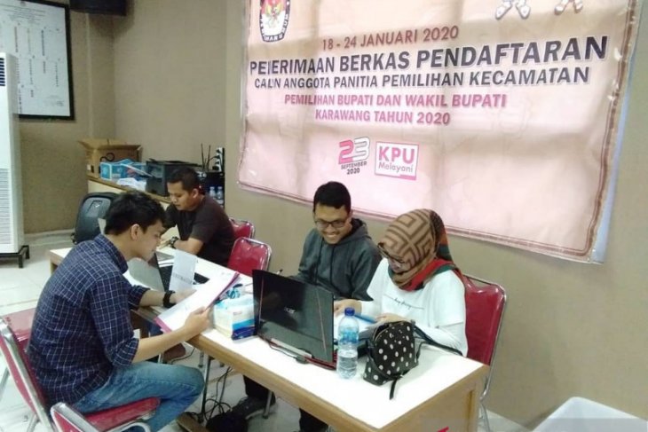 Ada 591 warga Karawang daftar PPK pilkada 2020