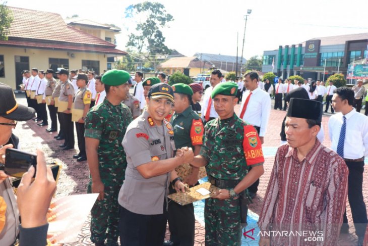 Kapolres Rejang Lebong berikan apresiasi pengungkapan kasus kejahatan